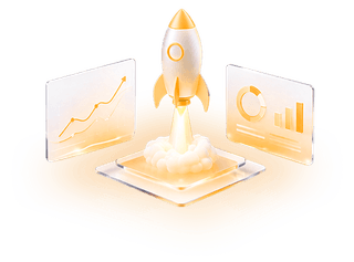 Celebrazione del primo lancio pubblico della piattaforma di trading di criptovalute come traguardo raggiunto